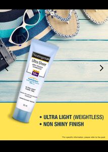 NEUTROGENA ULTRA SHEER DRY TOUCH SUNBLOCK SPF - 50