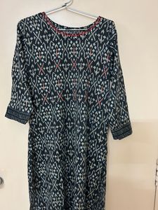 Black Kurta Pent Set