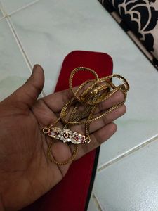 1 gram gold Panchalogam chain