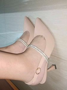 Elegant Beige Heels