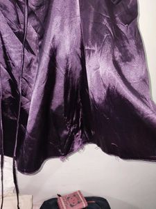 YVES CALVIN satin Bridal Gown With Corset Back