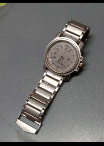 Fastrack Men’s Silver Stainless Steel Analog Watch