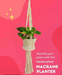 Handmade Macrame Plant Hanger