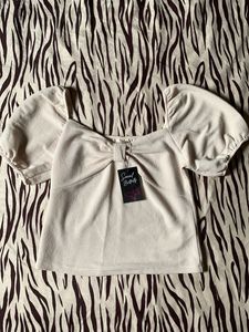 Cute Puff Sleeve Top