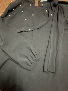 Black Pearl Full Sleeves Top