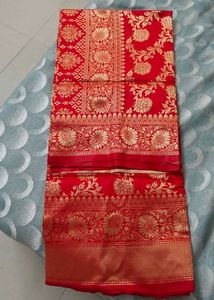 unused saree with blause piece
