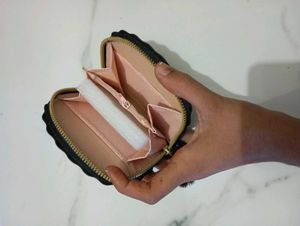 Black Studded Coin Purse
