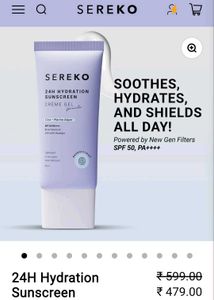 SEREKO 24 Hour Hydration Sunscreen