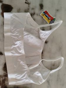 Baruna Sport Bra 38/95cm 2pc Combo White And Black