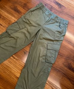 Olive Green Cargo Pants