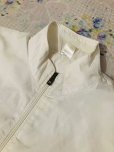 Men’s White Casual Jacket