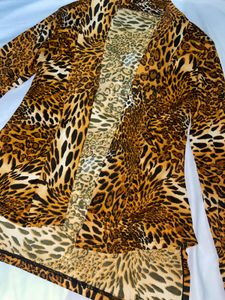 Animal Print Shrug