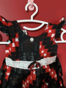 Cute Baby Girl Dress in Sambalpuri Pattern