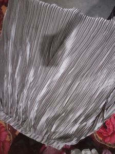 Women Satin Saree With Cape&amp; Blouse
