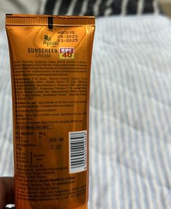 Apollo Pharmacy Sunscreen SPF 40