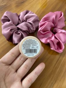 Bundle: Scrunchies, Earrings &amp; Cleansing Balm