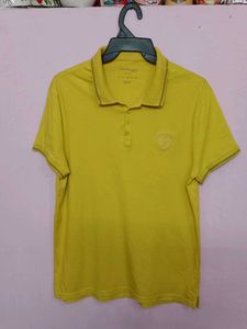 CALVIN KLEIN Men&#39;s Yellow Tshirt