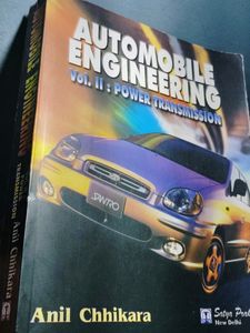 Automobile Engineering Book