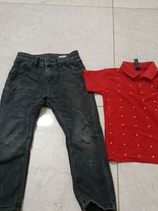 Jean&amp;T Shirt Kids