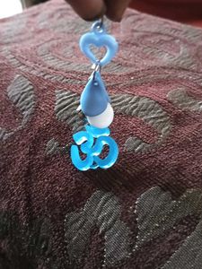 Blue 'Om' Charm kitchen