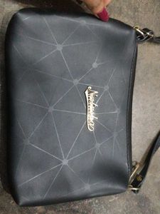 Totally New  Black Geometric Crossbody