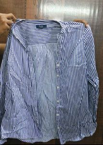 TRENDING Blue Stripped Shirt