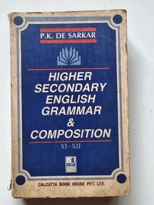Higher Secondary English Grammar And Composition