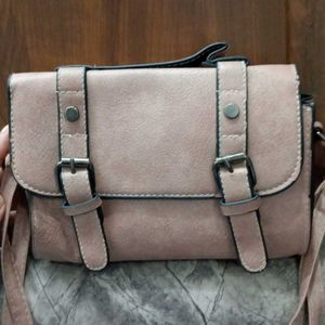 Blush Pink Crossbody Bag