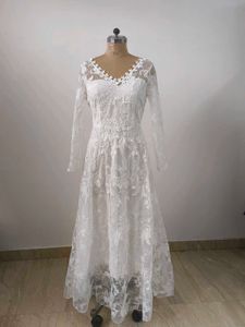 Floral Lace Gown