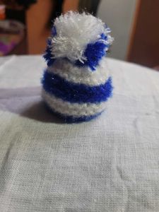 Blue &amp; White Striped Hat