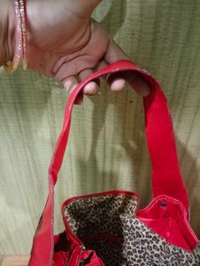 Red Hobo Bag