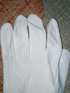Gloves ( White Colour)