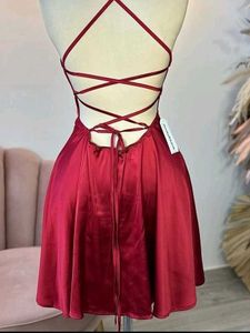 Red Short  Dress