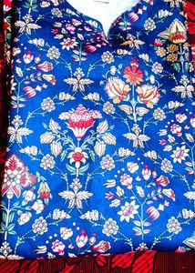 Floral Print Kurta and new sare