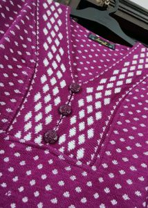 Woolen Short Kurti For Women
