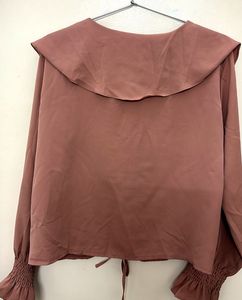 Blouse with Peter Pan Collar