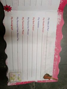 Slam Book Memorable Moments With Friends 😀