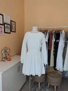 White Mini Dress