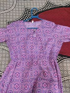 Purple Colour Dress.