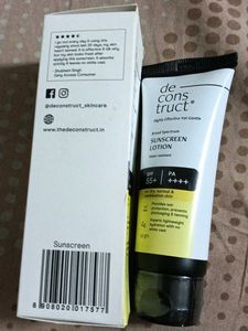 Deconstruct Sunscreen Lotion Psf55+ Pa++++