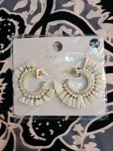 Hoop Tassel Earrings