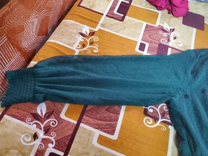 Green Fit And Flare Dress