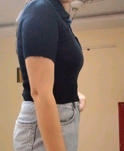 Black Crop Top