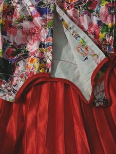 Red Girls Frock