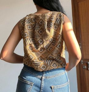 Pinterest Inspired Woollen Crop Top