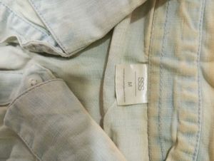 Light Wash Denim Shirt