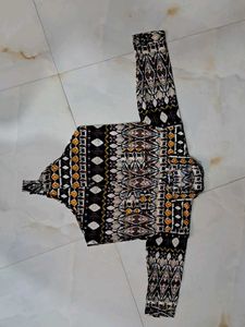 Multicolor CROP shirt