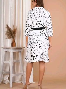 Polka Dot Midi Dress