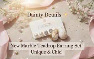 Teardrop Earring Set