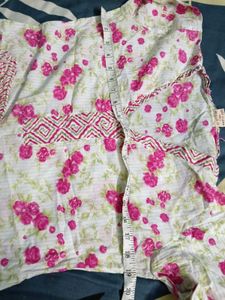 Floral Print Kurta Set